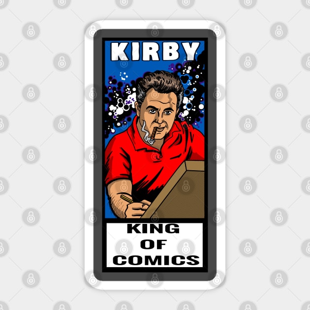 Kirby King of Comics Sticker by blakely737